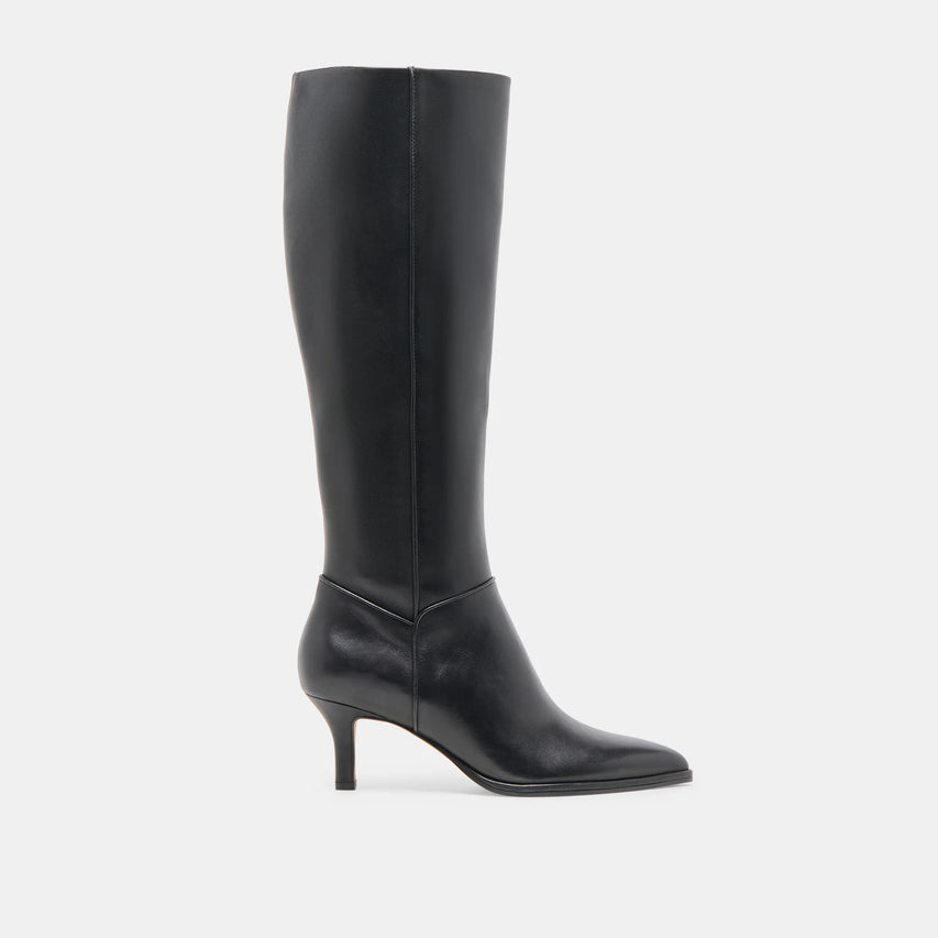 ALDY WIDE CALF BLACK LEATHER
