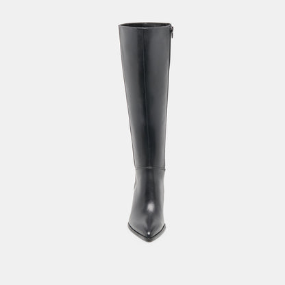 ALDY WIDE CALF BLACK LEATHER