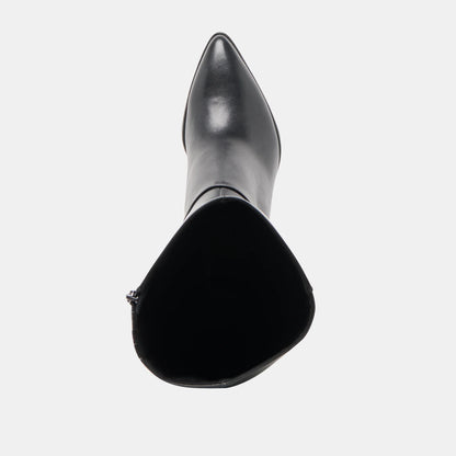 ALDY WIDE CALF BLACK LEATHER