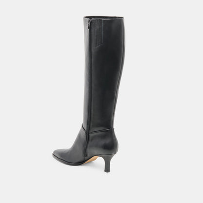 ALDY WIDE CALF BLACK LEATHER