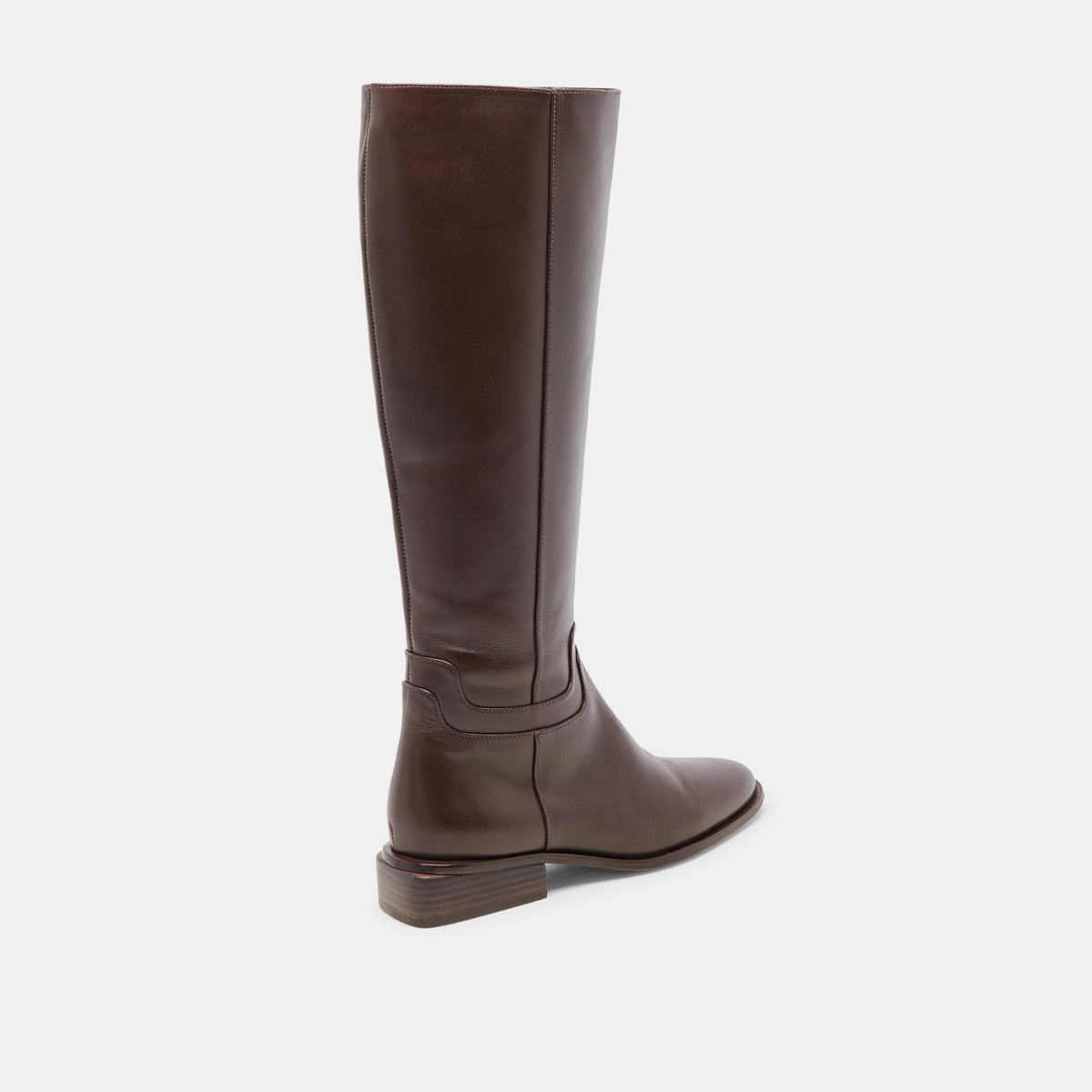 Verdi Walnut Leather Boot Size 6.5 By Dolce Vita