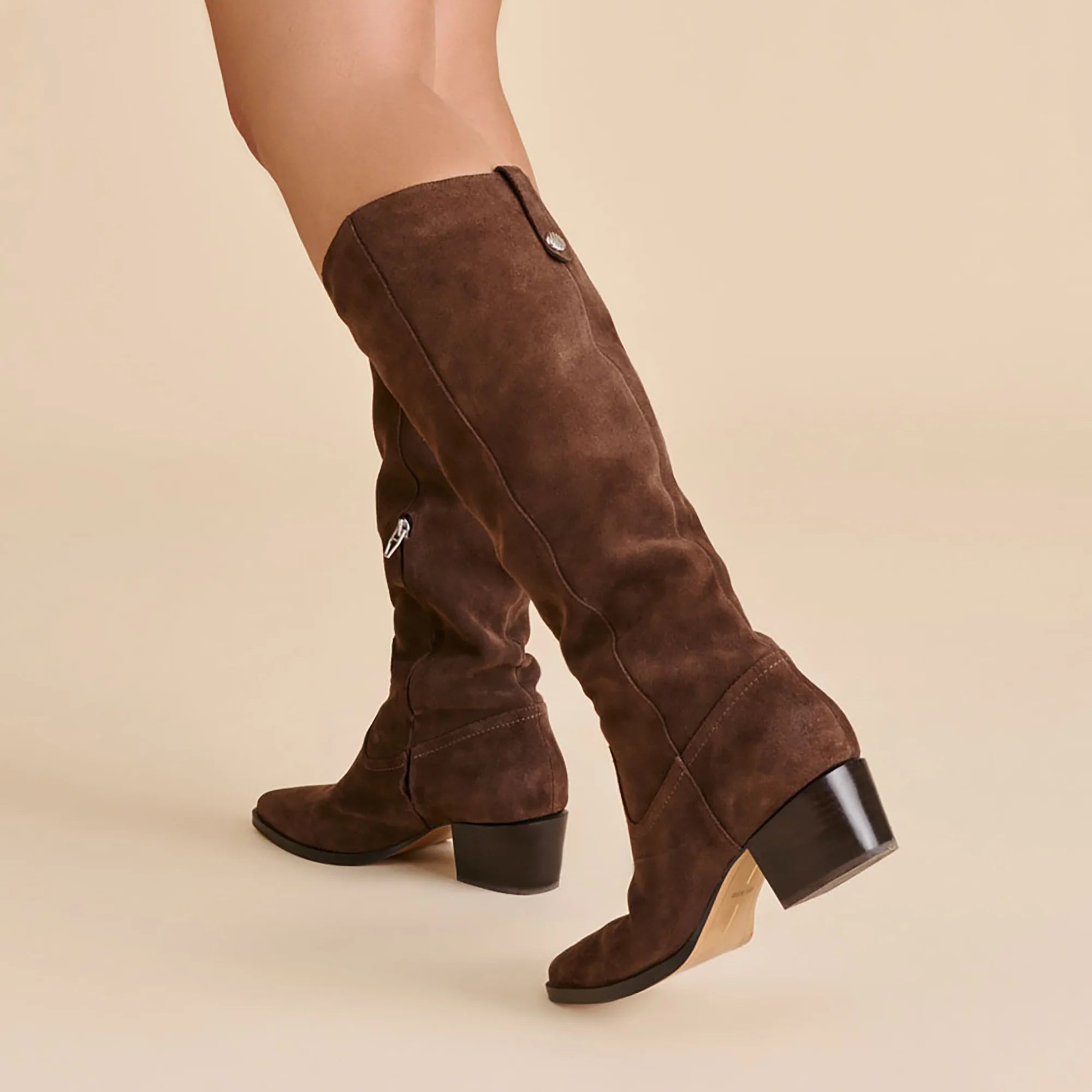 VIRONA H2O DARK BROWN SUEDE