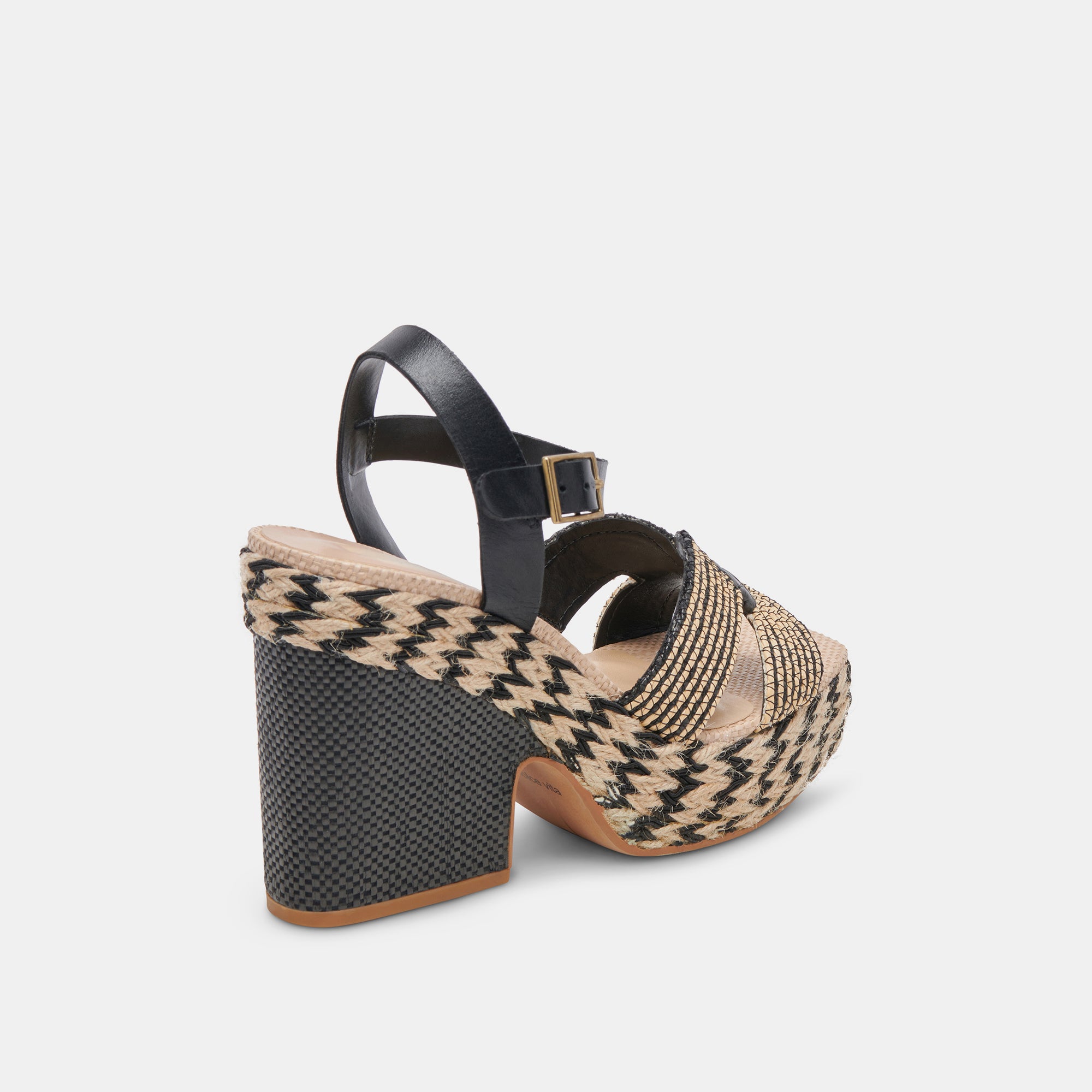 CALE RAPHIA NOIR NATUREL