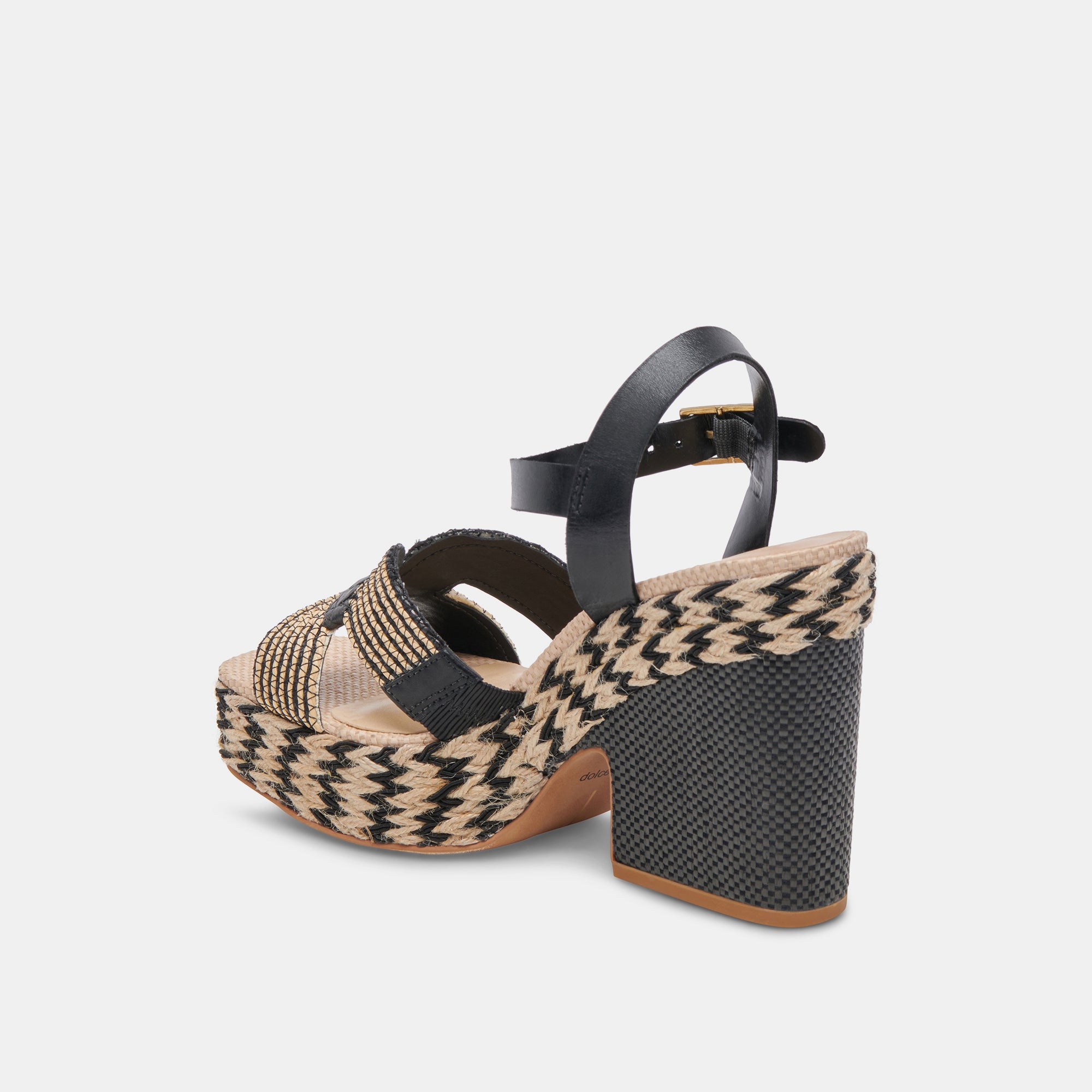CALE RAPHIA NOIR NATUREL