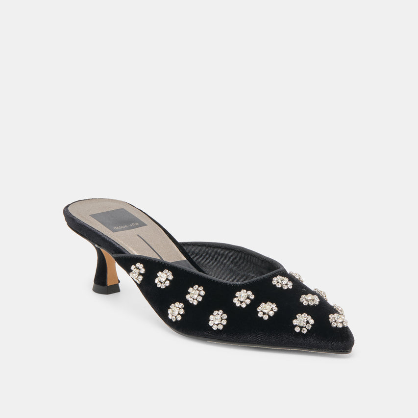 CLARA NERO VELVET