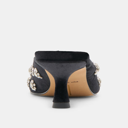 CLARA NERO VELVET