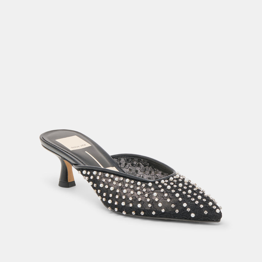 CLEO PEARL ONYX MESH