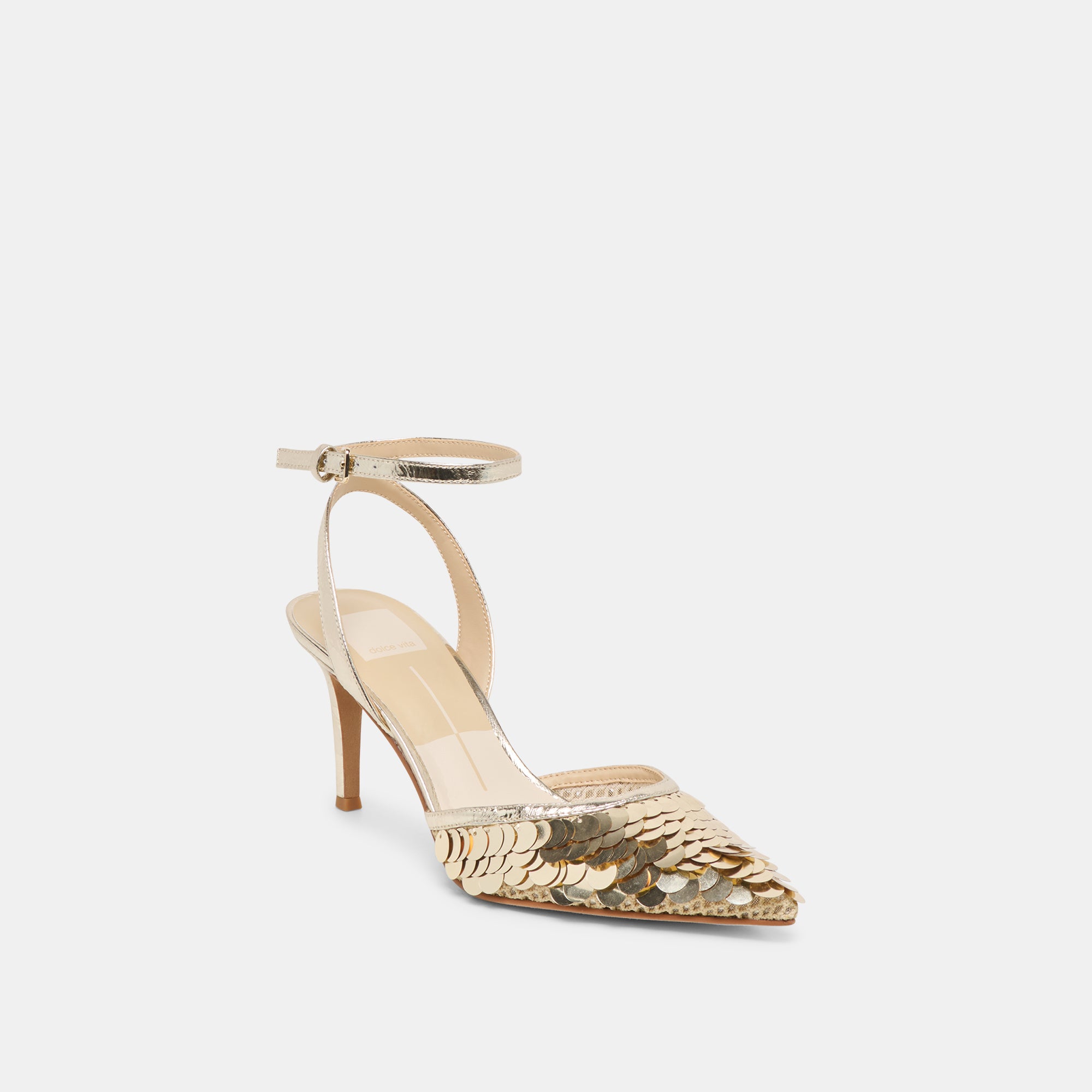 ELIZZA CONFETTI LT GOLD MESH