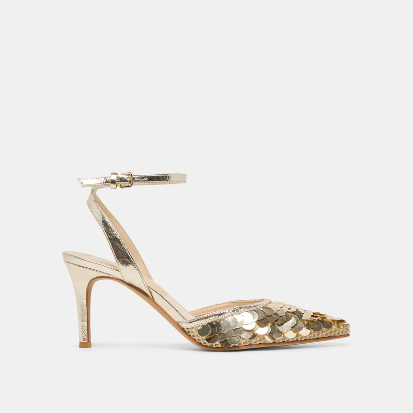 ELIZZA CONFETTI LT GOLD MESH