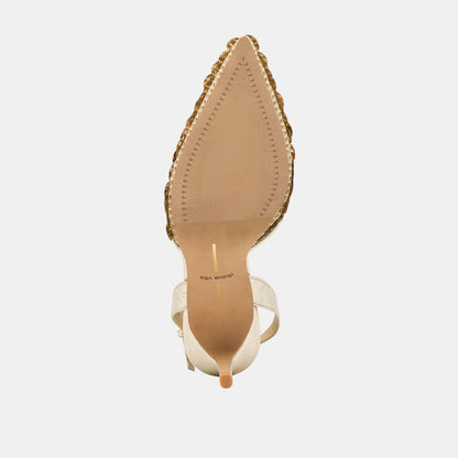 ELIZZA CONFETTI LT GOLD MESH