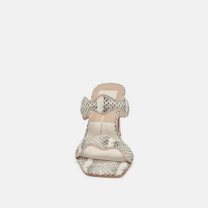 CUIR GRIS/BLANC ILVA