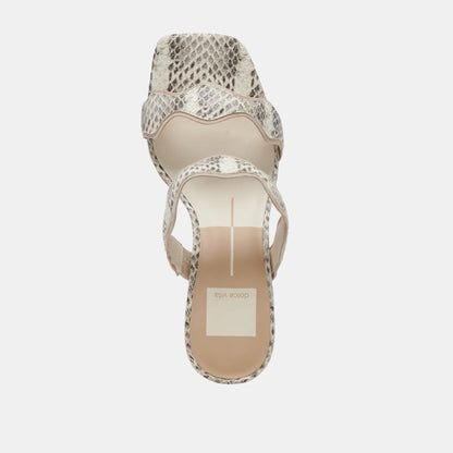 CUIR GRIS/BLANC ILVA