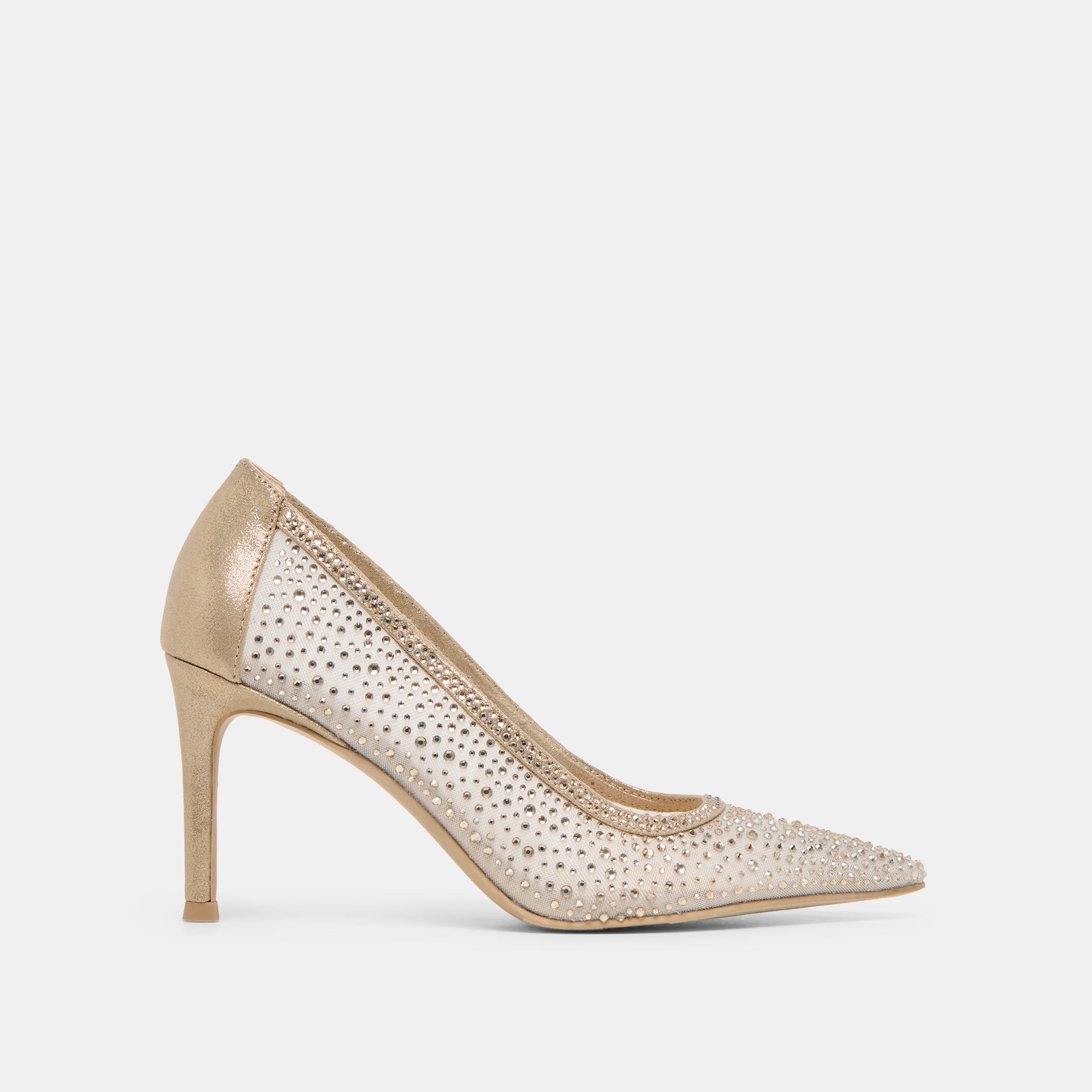 KASHE CRYSTAL LT GOLD MESH