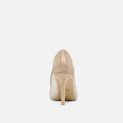 KASHE CRYSTAL LT GOLD MESH