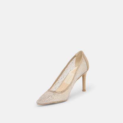 KASHE CRYSTAL LT GOLD MESH