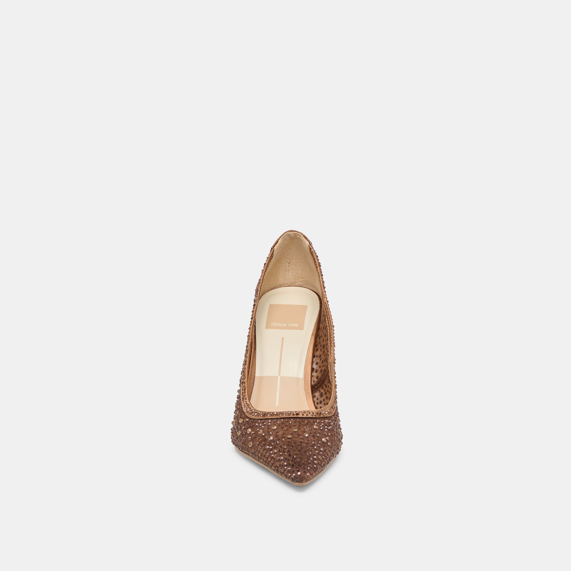 KASHE CRYSTAL MID BROWN MESH