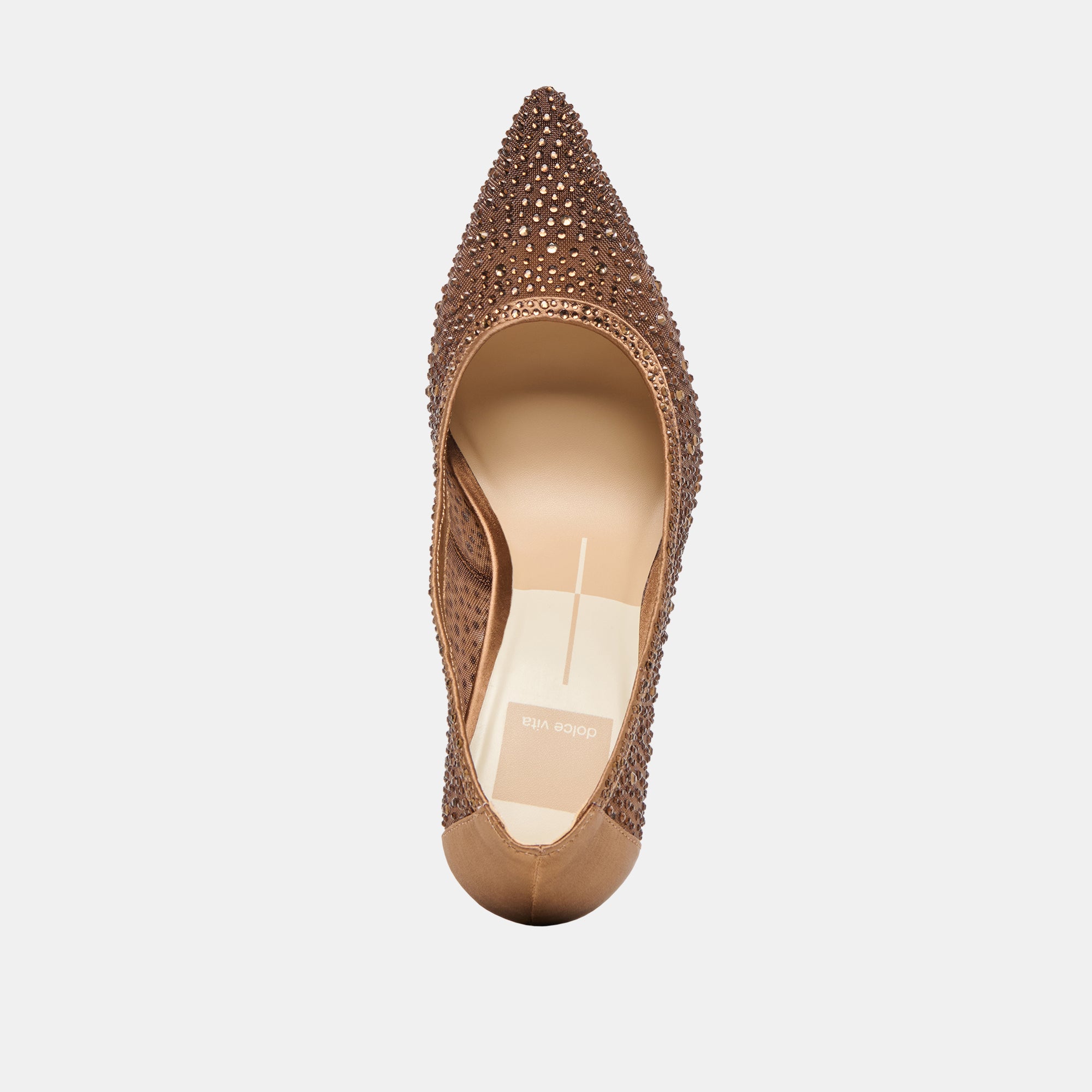 KASHE CRYSTAL MID BROWN MESH