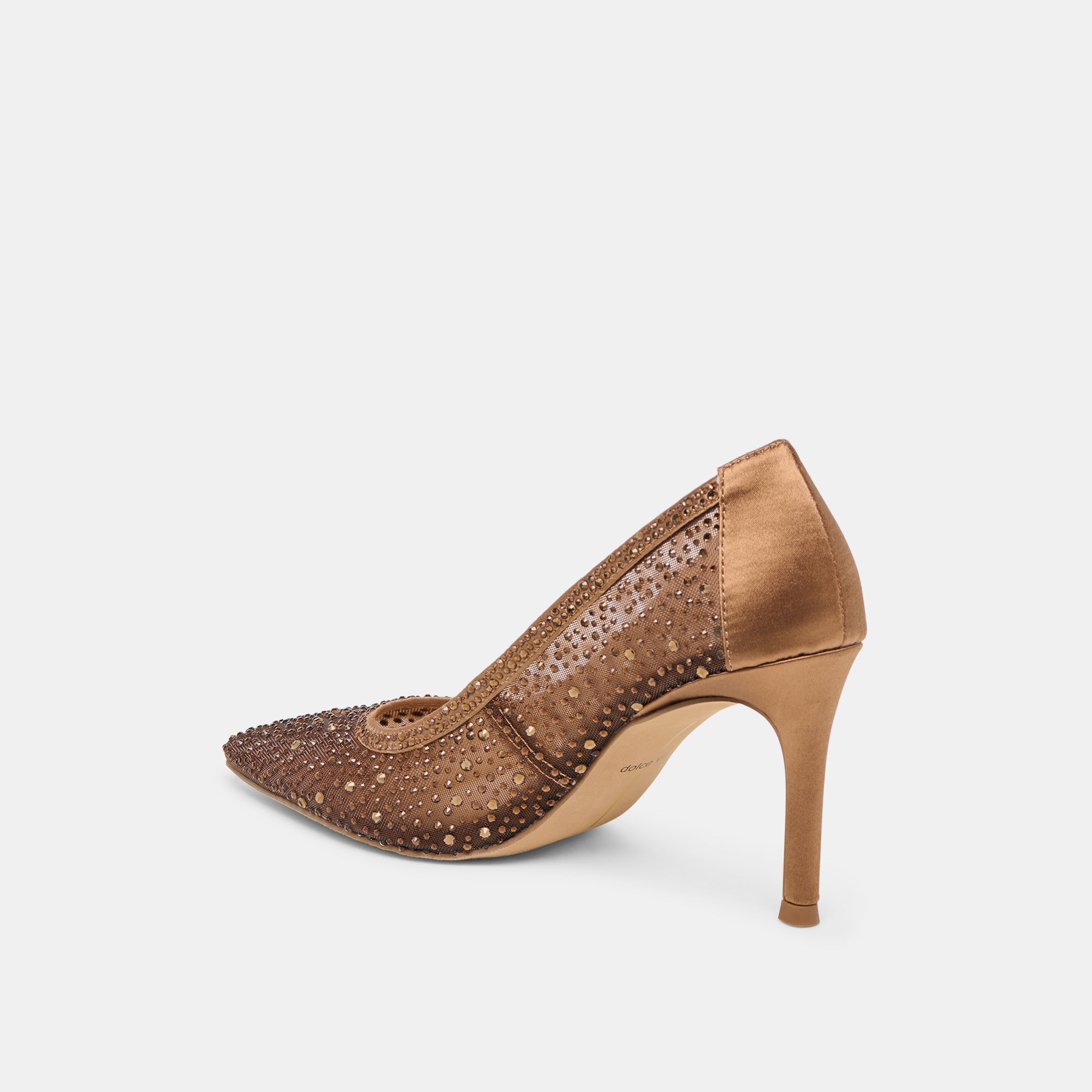 KASHE CRYSTAL MID BROWN MESH