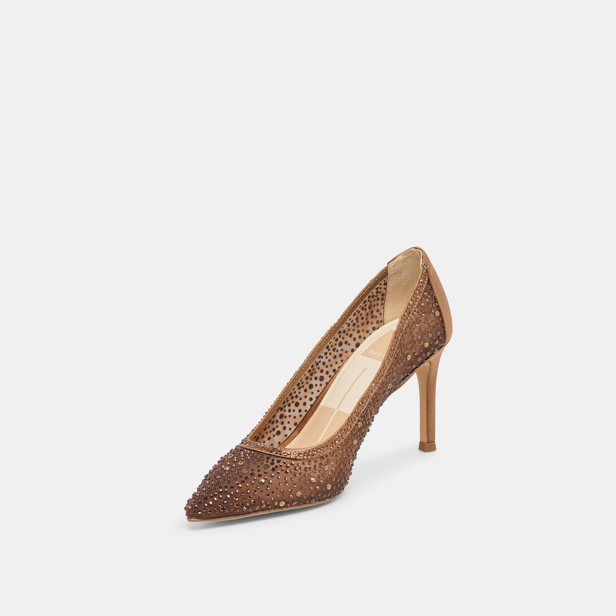 KASHE CRYSTAL MID BROWN MESH