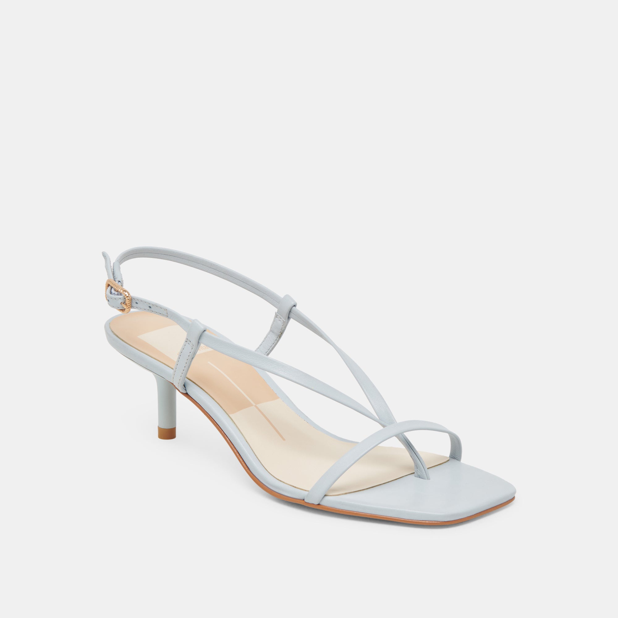 LAURY CUIR BLEU GLACIER