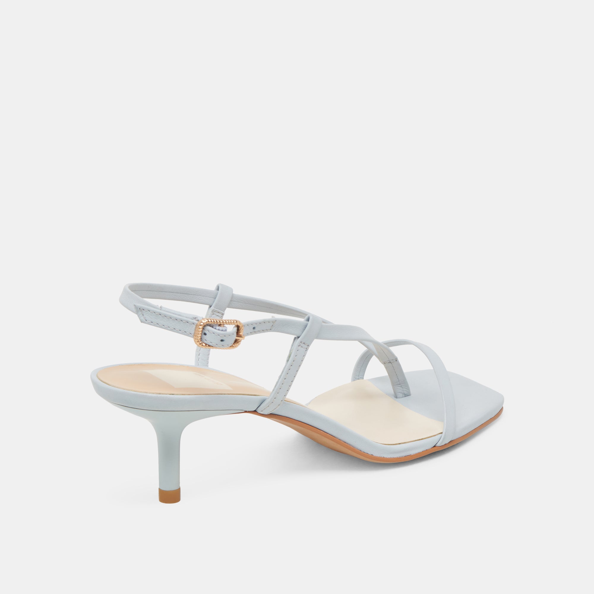 LAURY CUIR BLEU GLACIER