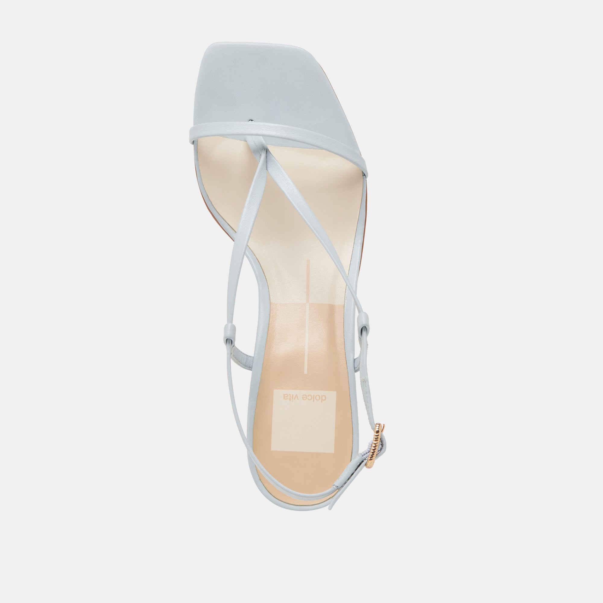 LAURY CUIR BLEU GLACIER