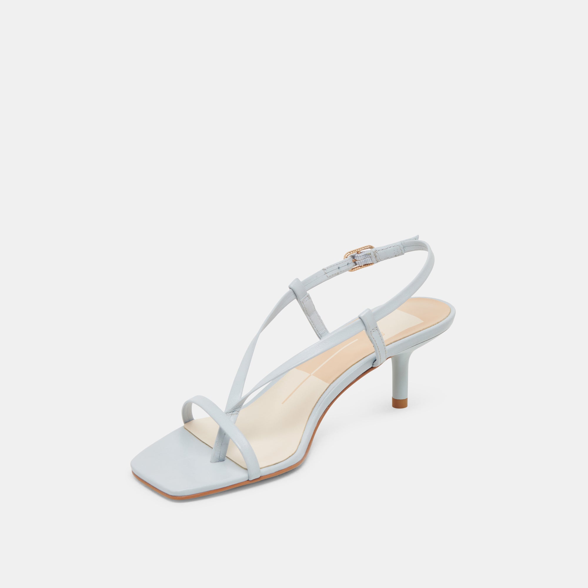 LAURY CUIR BLEU GLACIER