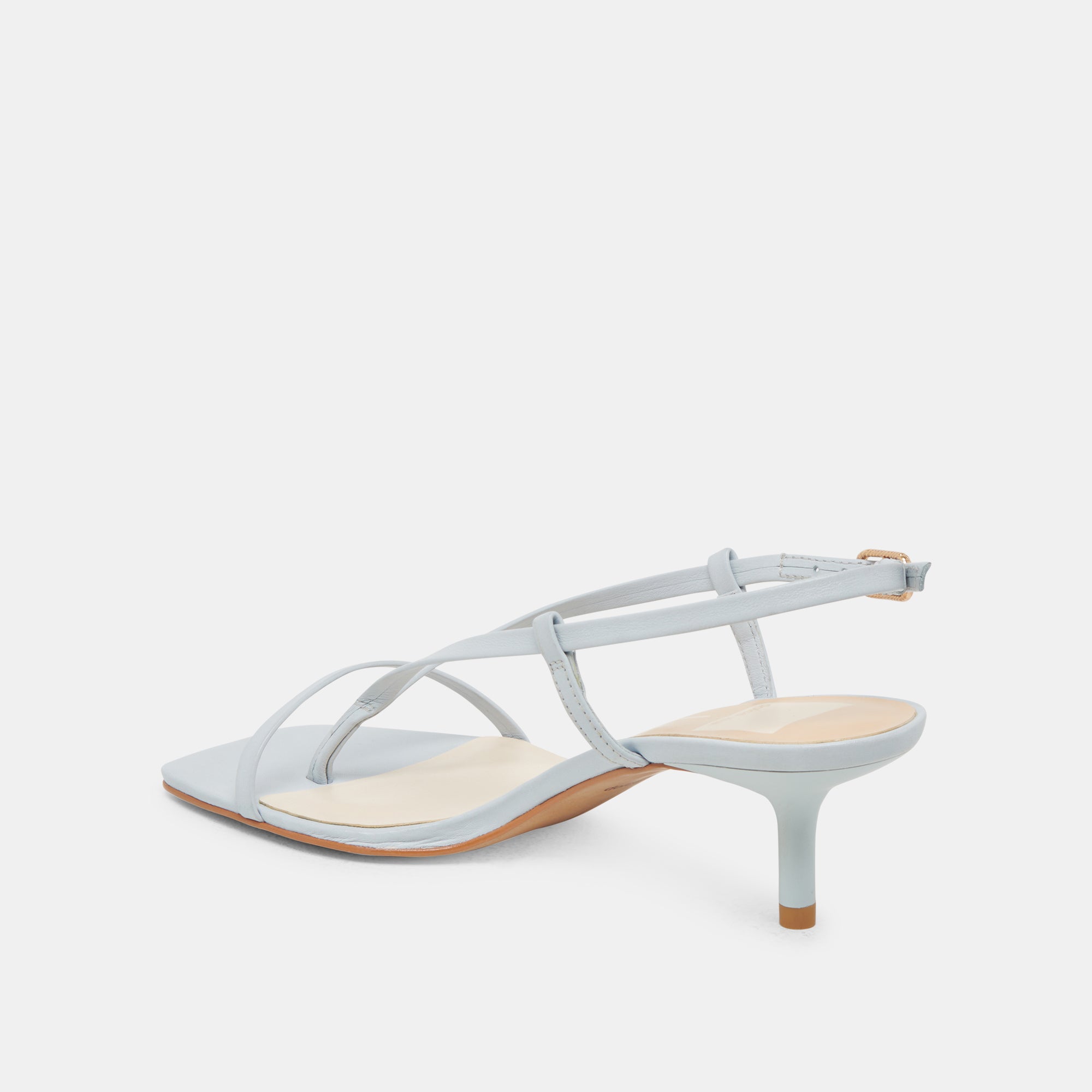 LAURY CUIR BLEU GLACIER
