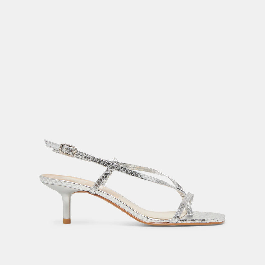 LAURY CUIR ARGENTÉ