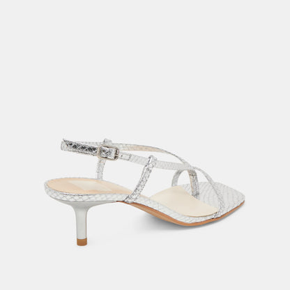 LAURY CUIR ARGENTÉ