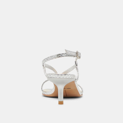 LAURY CUIR ARGENTÉ