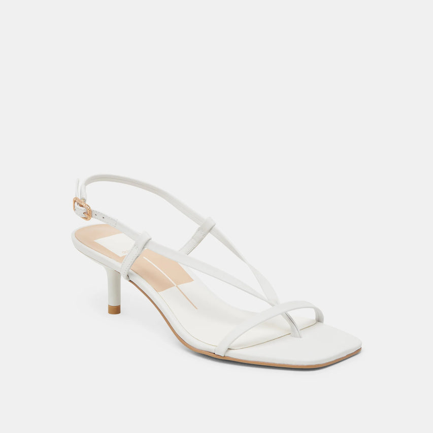 LAURY VRAI CUIR BLANC
