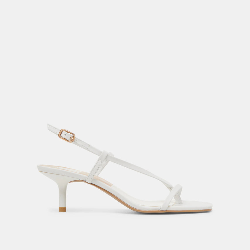LAURY VRAI CUIR BLANC
