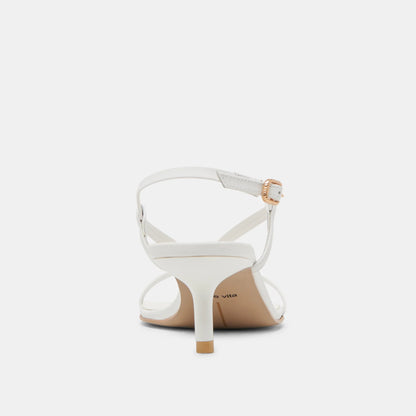 LAURY VRAI CUIR BLANC