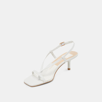LAURY VRAI CUIR BLANC