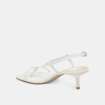 LAURY VRAI CUIR BLANC