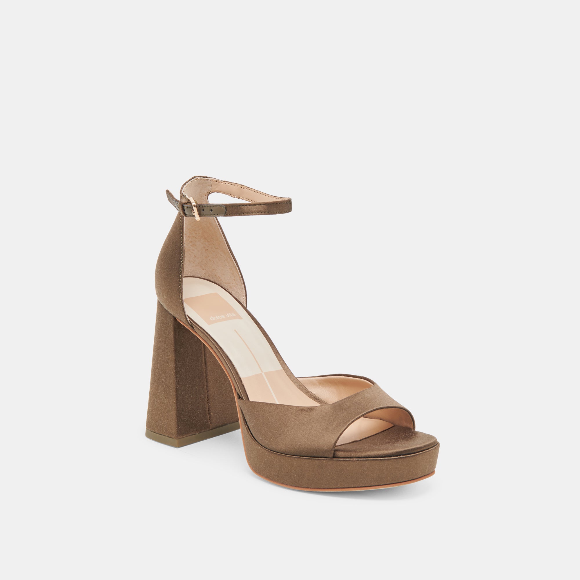 PANDRO OLIVE SATIN