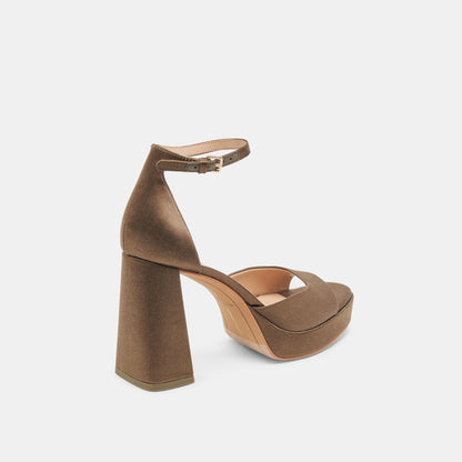 PANDRO OLIVE SATIN