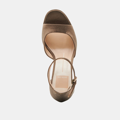PANDRO OLIVE SATIN