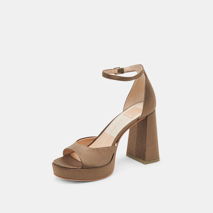 PANDRO OLIVE SATIN