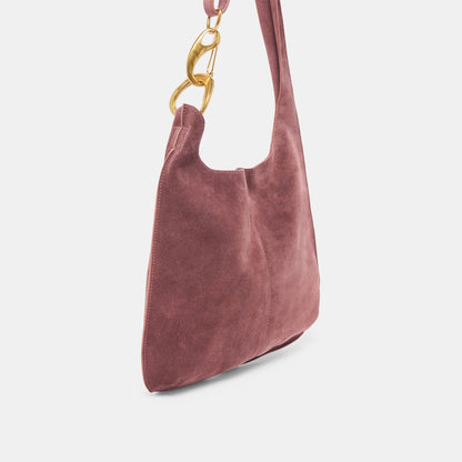 JOHNNIE SUEDE BOURGOGNE