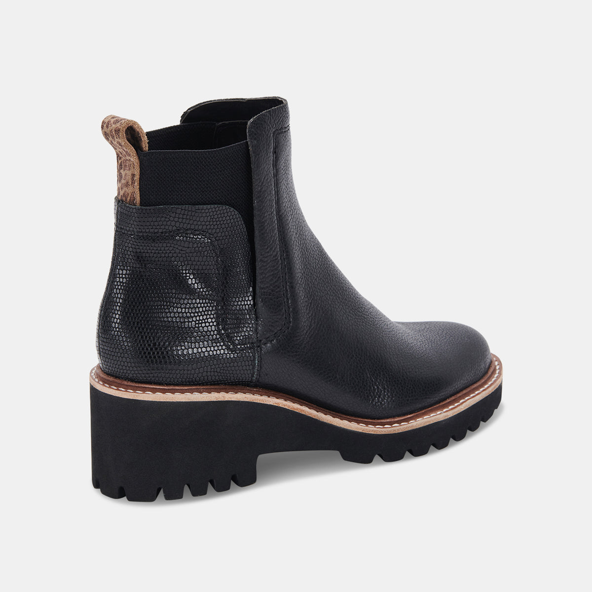 dolce vita huey booties in black