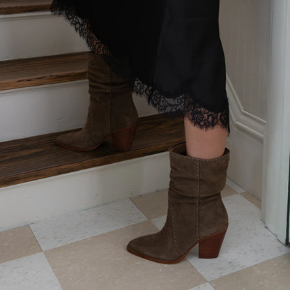 JULITH SUEDE OLIVE