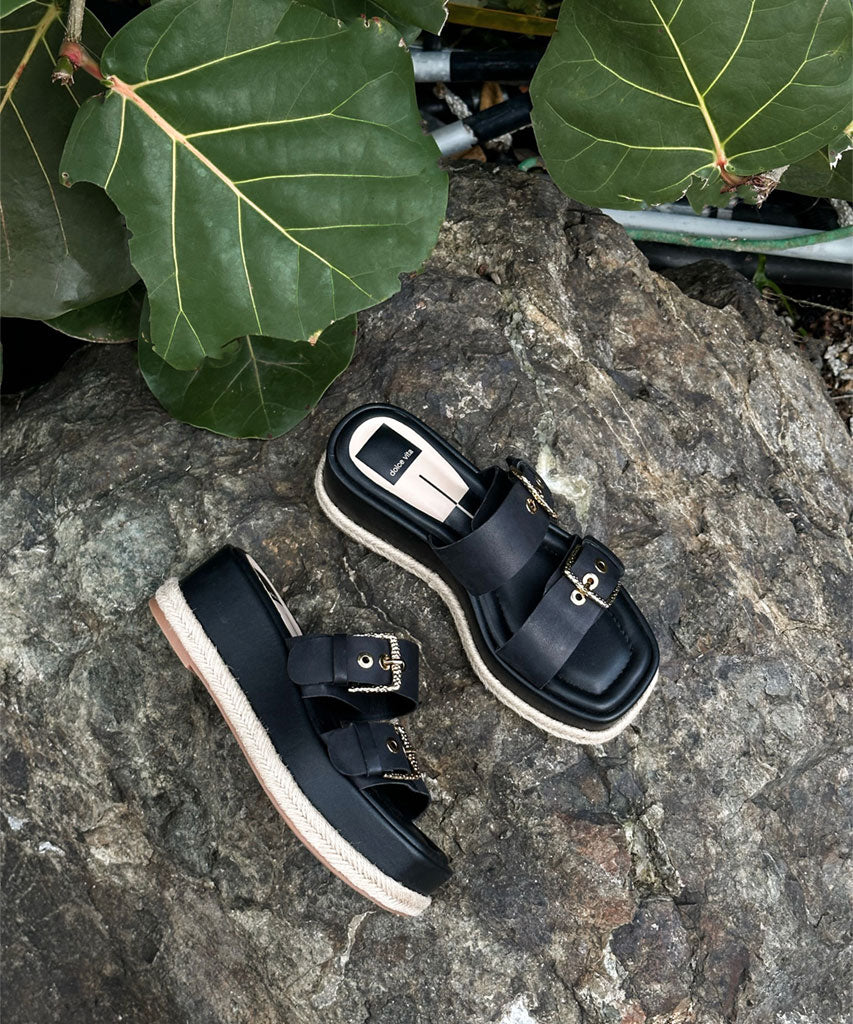 CANYON BLACK LEATHER