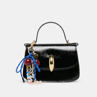 CHARME DE SAC PERLÉ BLEU MULTICOLORE