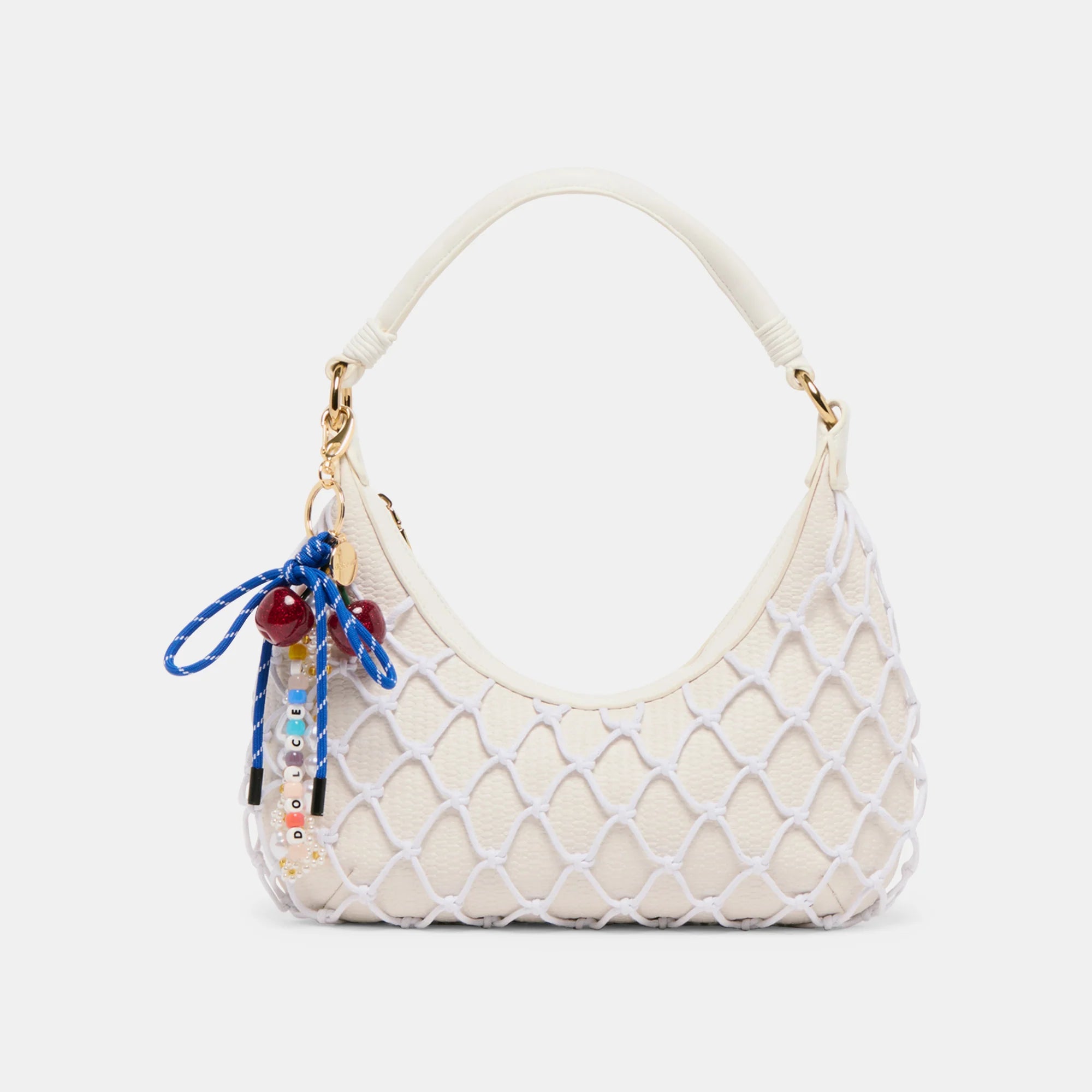 CHARME DE SAC PERLÉ BLEU MULTICOLORE