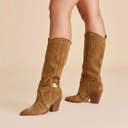 JODY LIGHT BROWN SUEDE