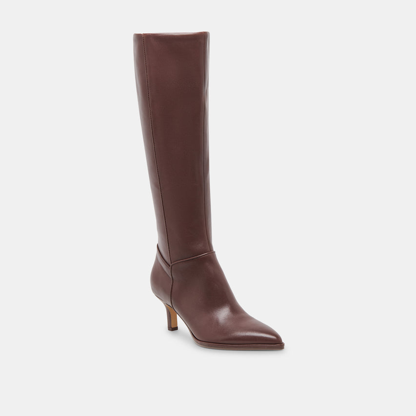 ALDY CHOCOLATE LEATHER