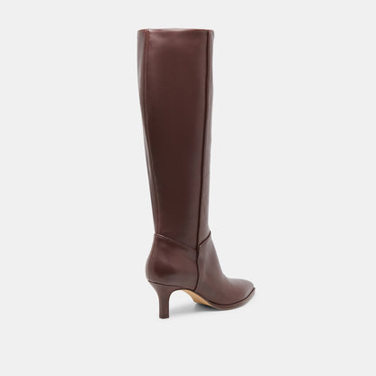 ALDY CHOCOLATE LEATHER