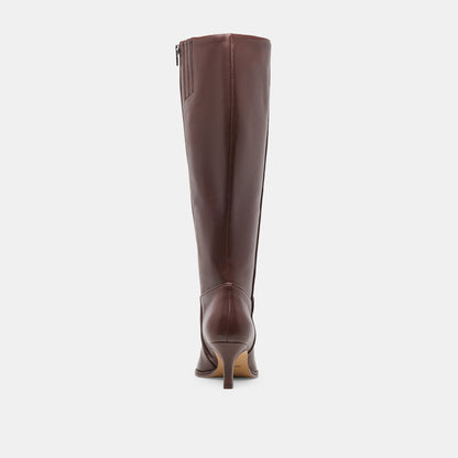 ALDY CHOCOLATE LEATHER